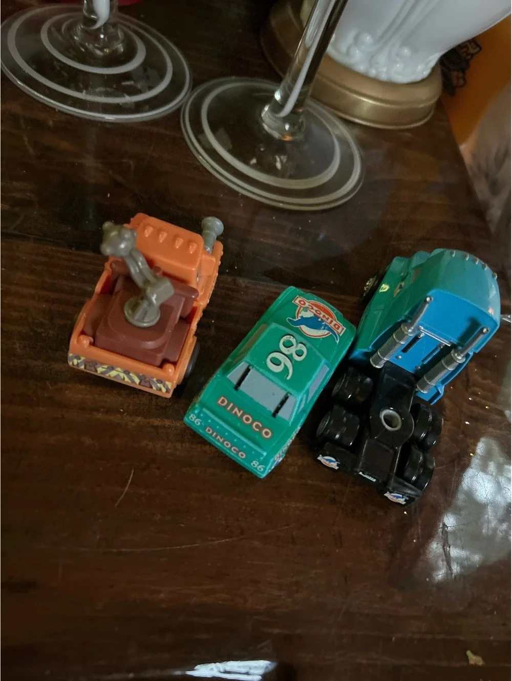 Disney Pixar Cars Diecast - plastic Toy Vehicles Set of 3